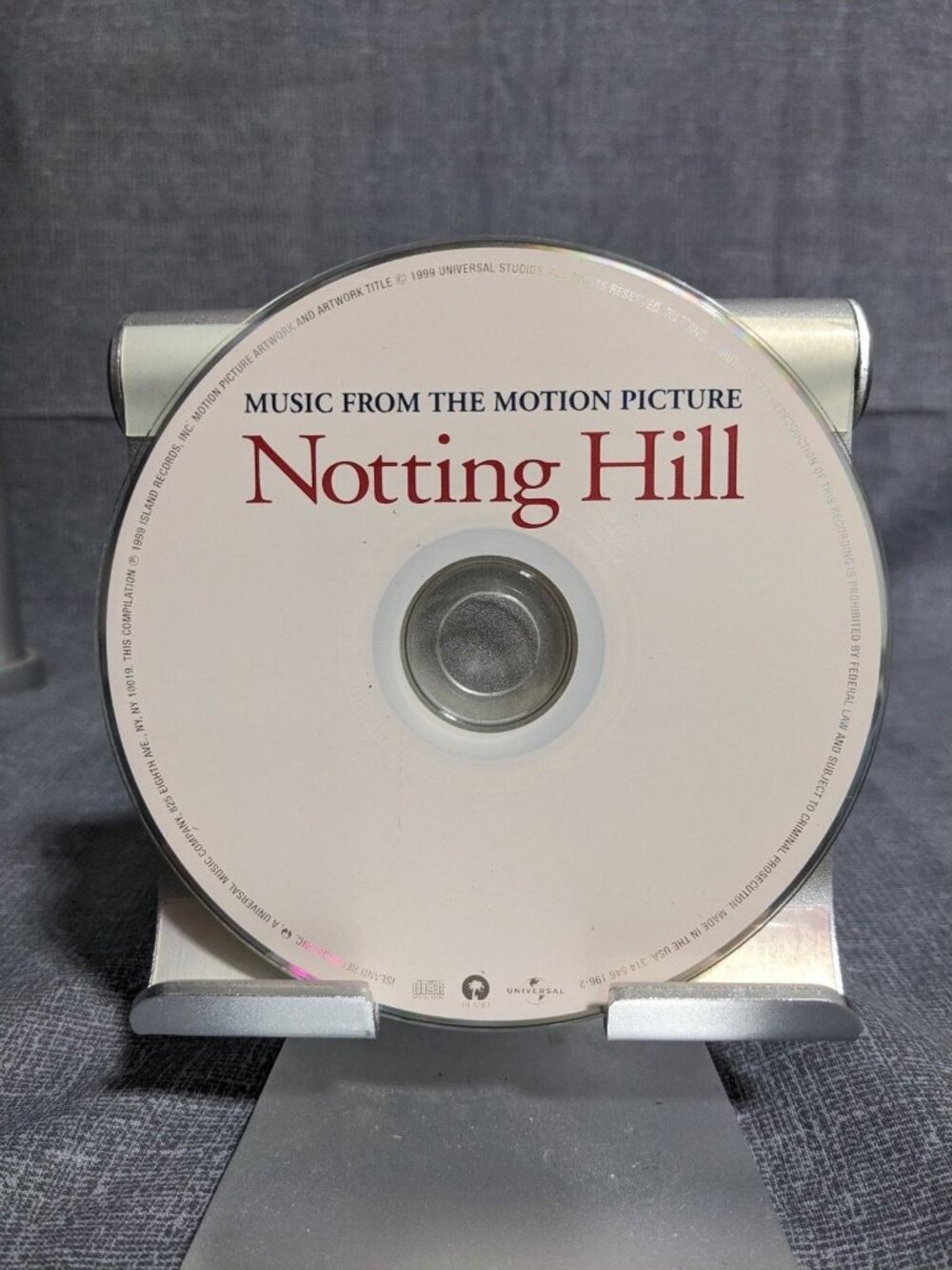 Various Artists - Notting Hill Soundtrack CD 1999 Pop Rock Island Universal